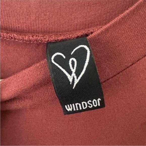 Windsor Bodycon Mini Dress Size S Short Sleeve Fitted Red Going Out - Picture 4 of 6